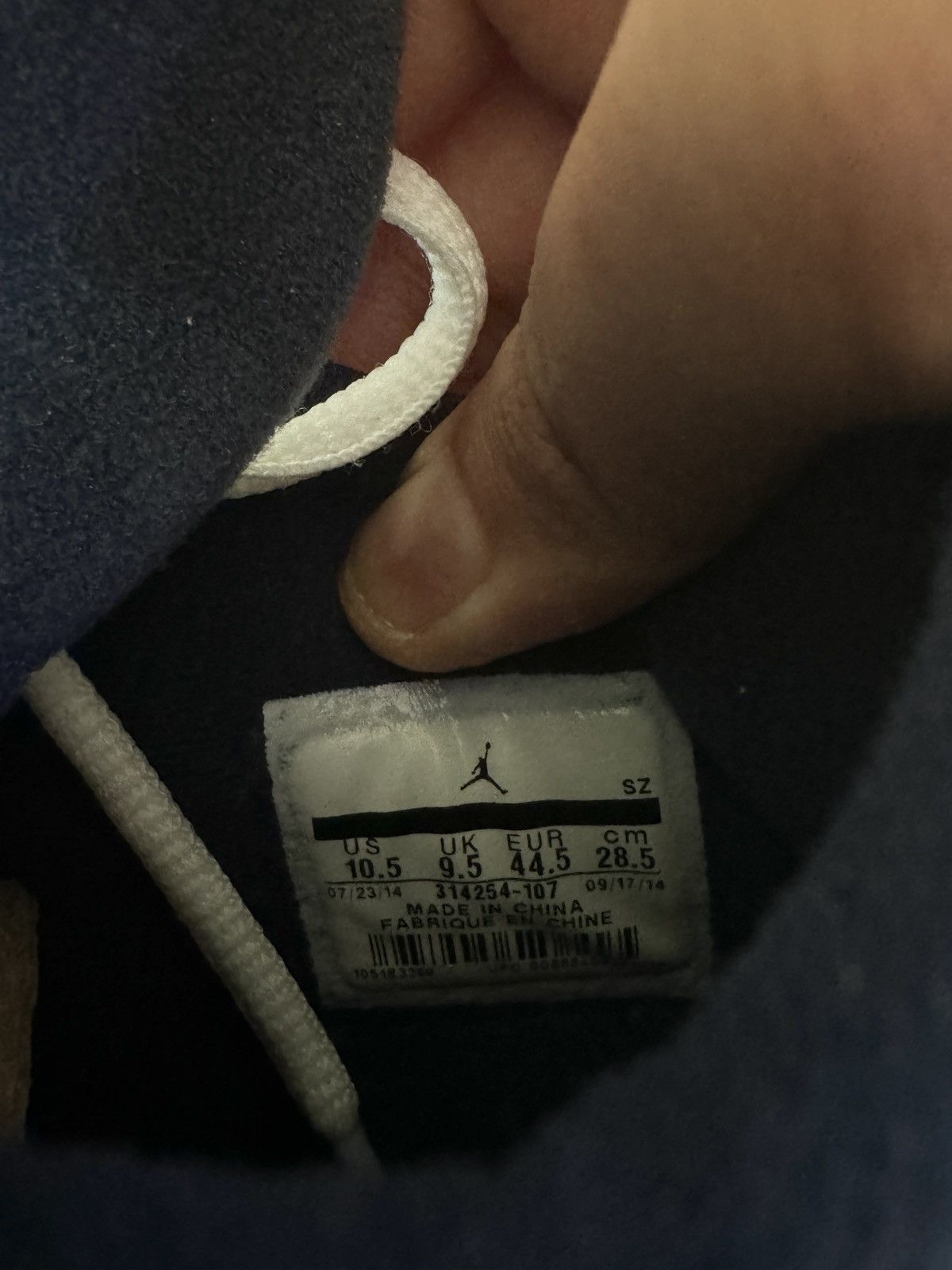 Jordan Brand × Nike Air Jordan 4 Columbia Retro 2015 Size US 10.5 / EU 43-44 - 7 Thumbnail