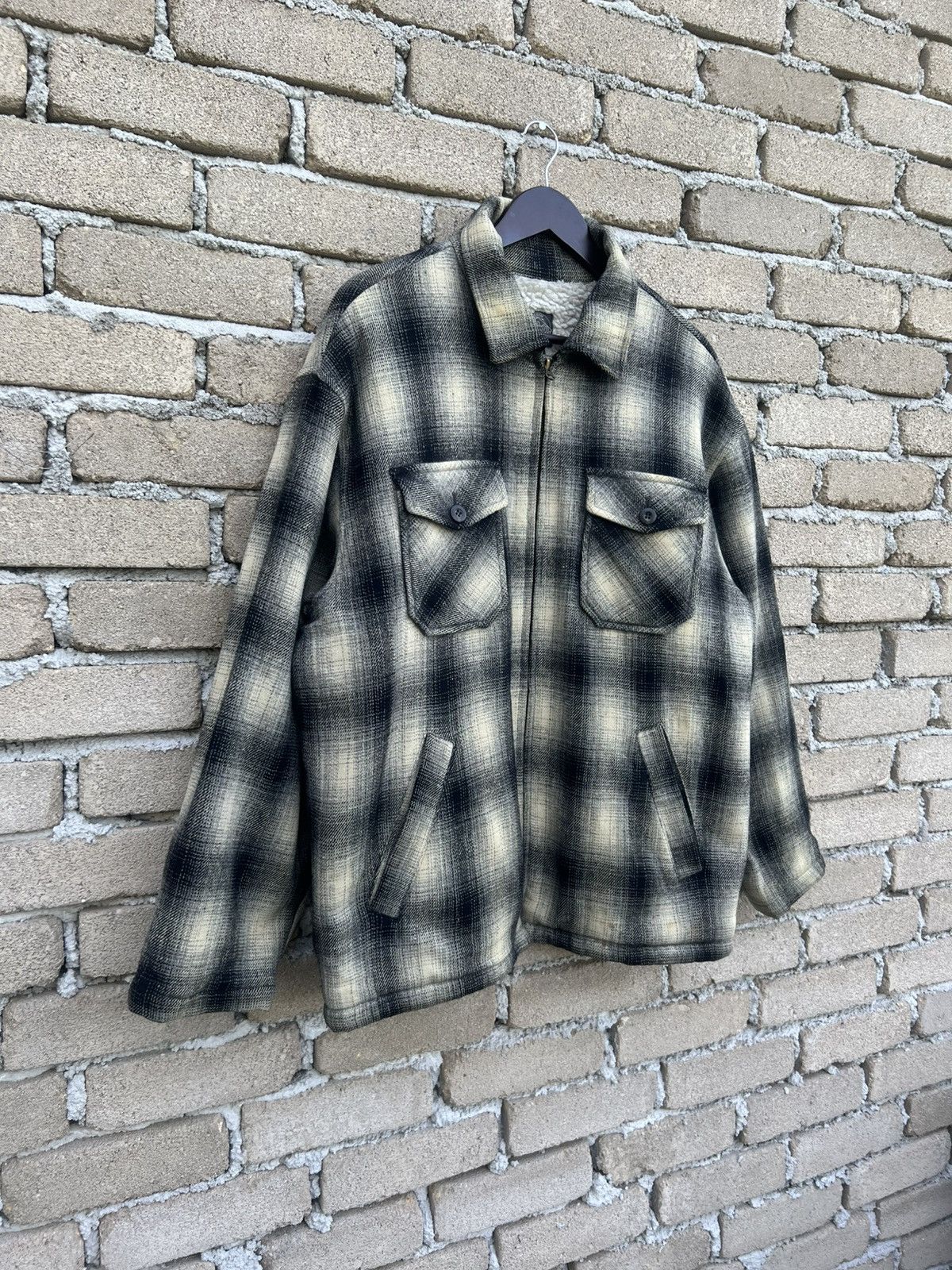 Vintage Vintage Lee Copper Wool Plaid Tartan Jacket Size US L / EU 52-54 / 3 - 3 Thumbnail