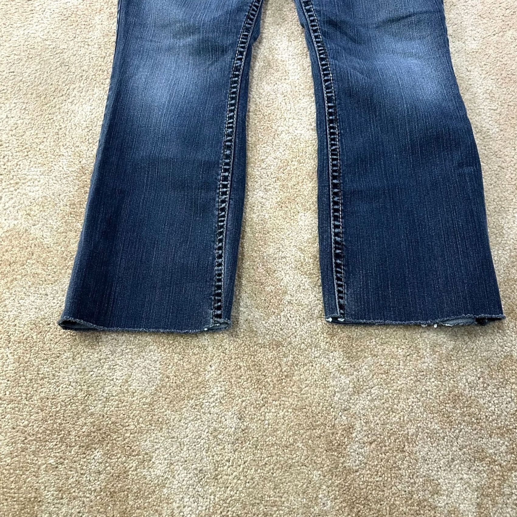 Silver Jeans Co. Silver Jeans Suki Bootcut Jeans Women's 36x28 Blue Denim Stretch Slim Mid Rise 5-Pocket Denim Pants Regular Size Size 25" / US 0 / IT 36 - 2 Thumbnail