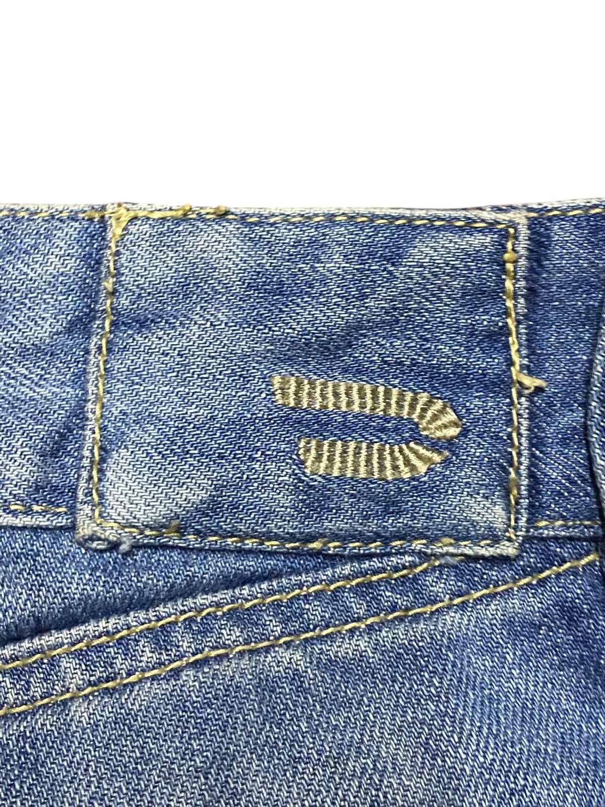 Tornado Mart Vintage Diesel Faded Wash Flare Style Jeans Size US 30 / EU 46 - 11 Thumbnail