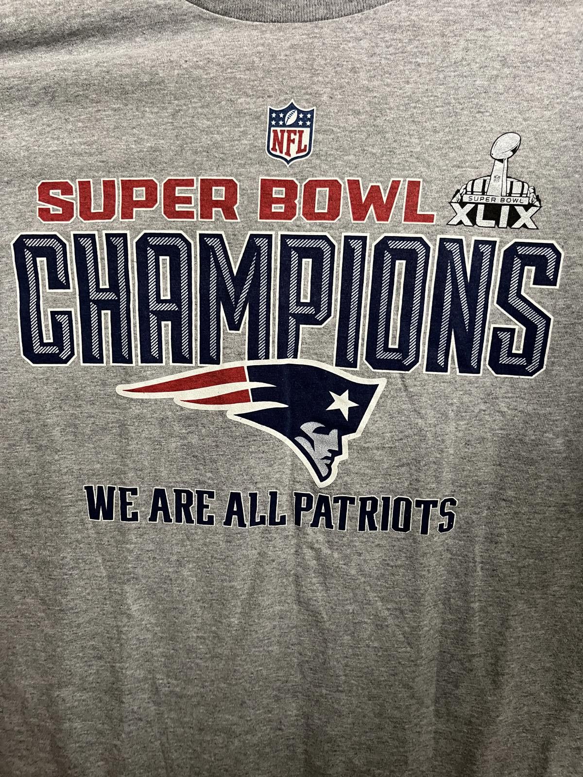 Delta Patriots Super Bowl T-shirt 2015 XLIX We Are All Patriots XL Size US XL / EU 56 / 4 - 3 Thumbnail