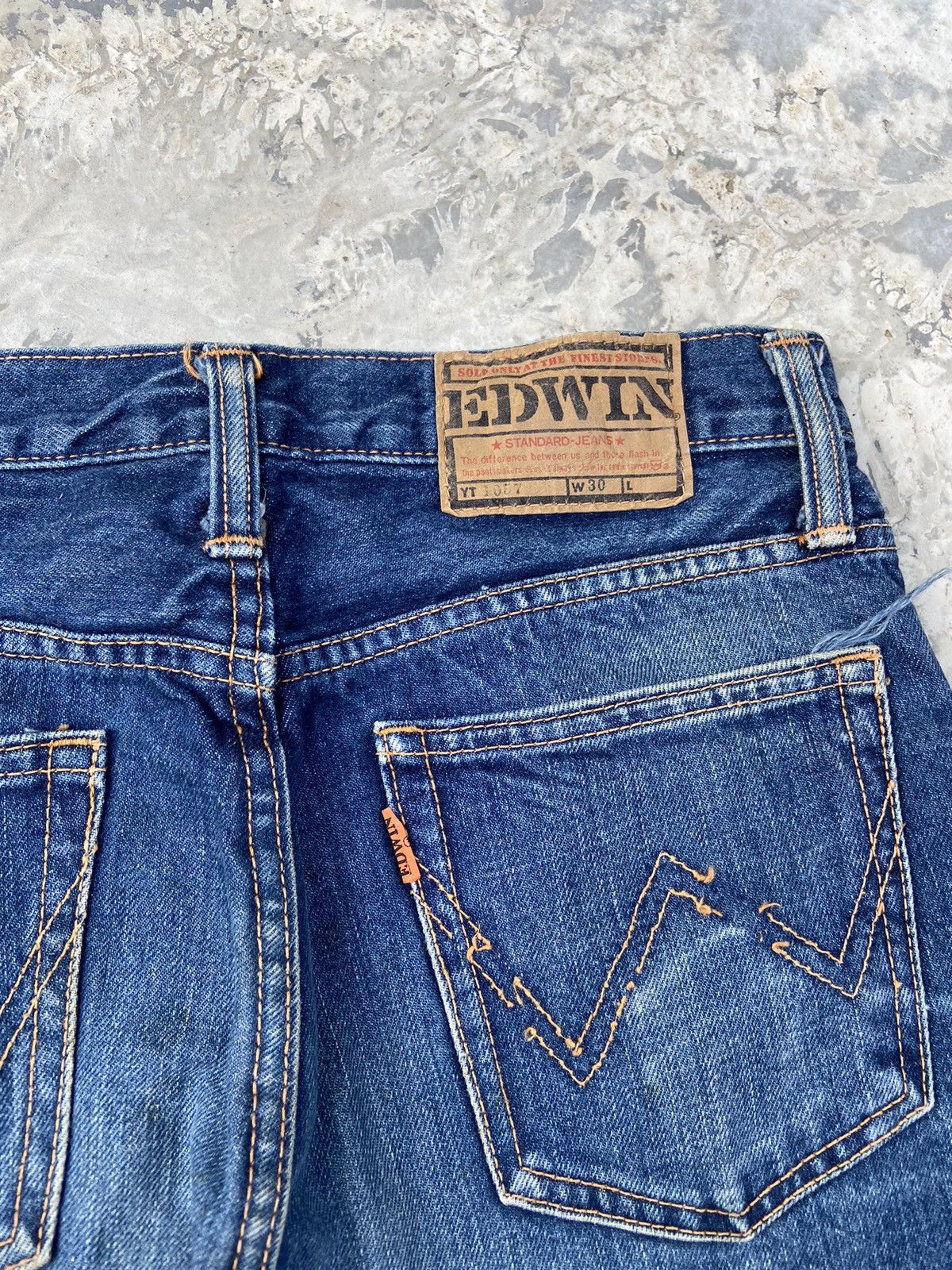 Edwin × Vintage Vintage Edwin baggy pants Size 27" / US 4 / IT 40 - 4 Thumbnail
