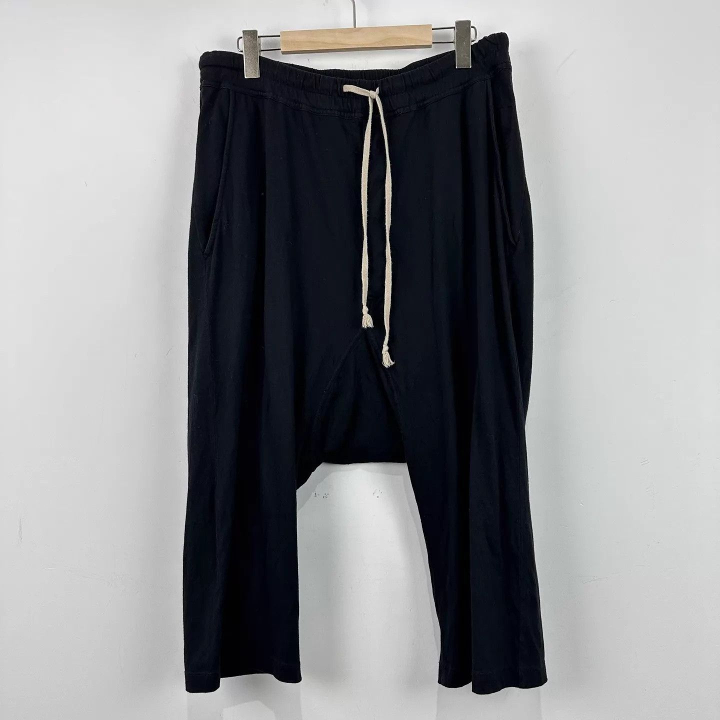 Rick Owens Rick Owens Dropped Crotch Pants M Like New Size US 32 / EU 48 - 1 Thumbnail