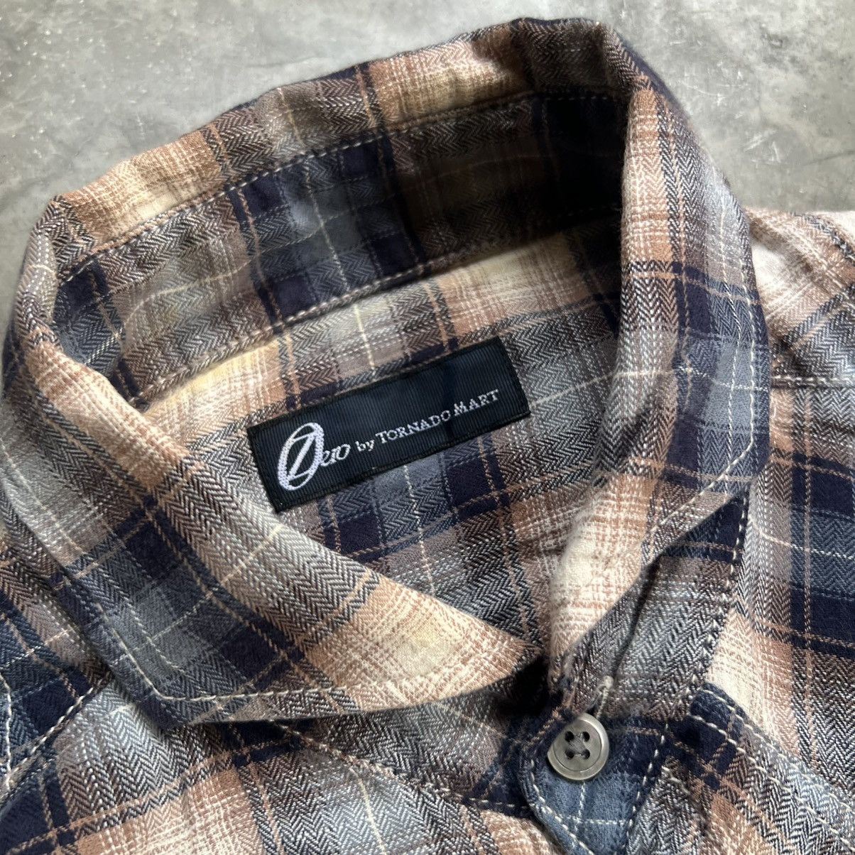 Tornado Mart Tornado Mart Patchwork Long Sleeve Button up Shirt Size US M / EU 48-50 / 2 - 6 Thumbnail