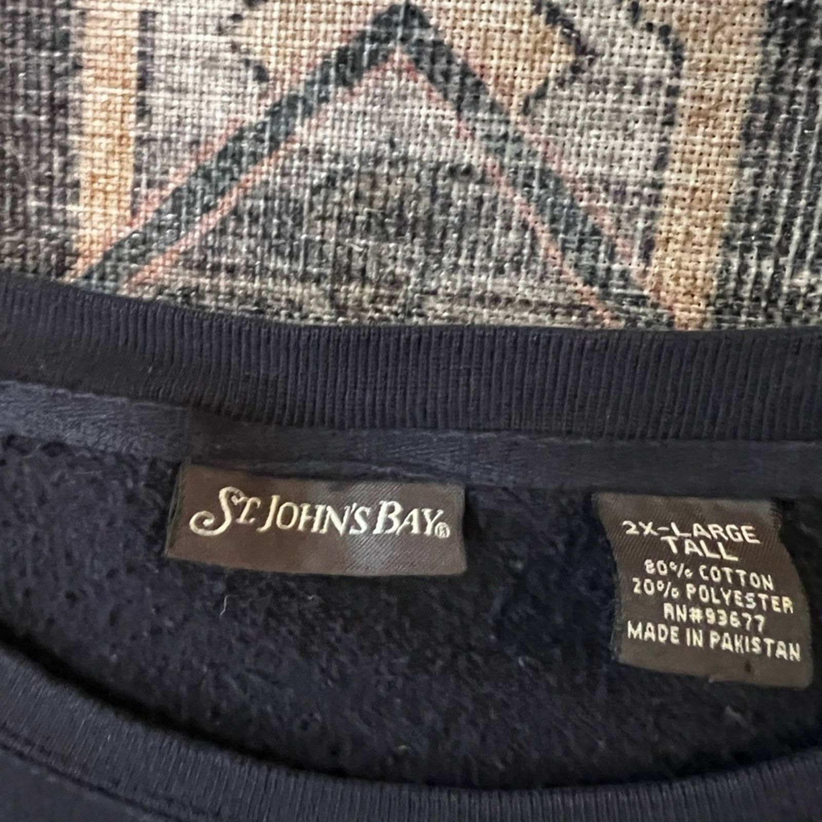 St. Johns Bay St John Bay black sweatshirt Size US XXL / EU 58 / 5 - 2 Thumbnail
