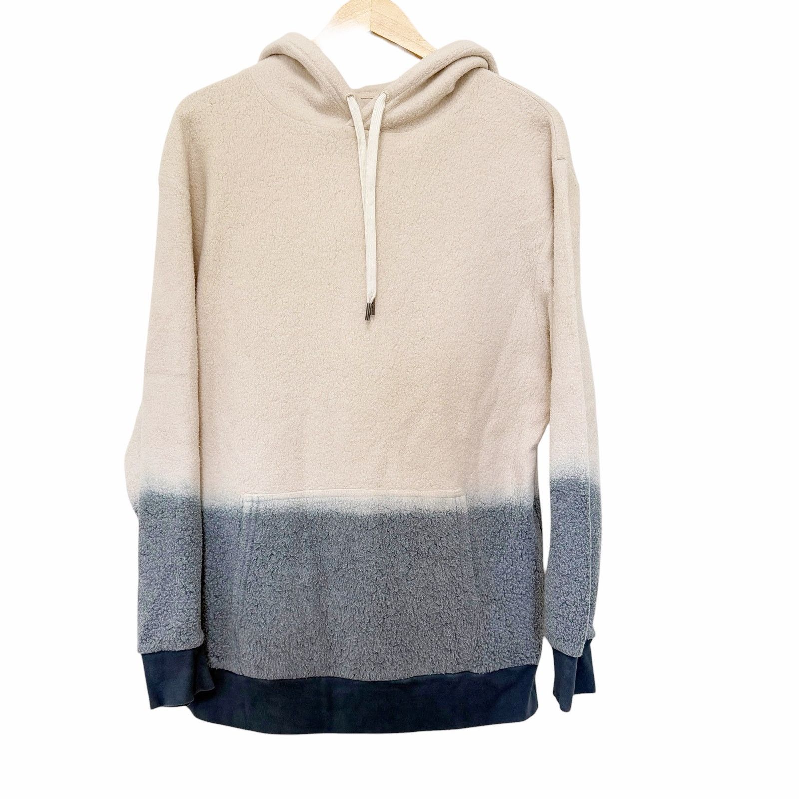 Other Feat Blanketblend Blue Cream Ombre Hoodie Sz L Size L / US 10 / IT 46 - 1 Thumbnail