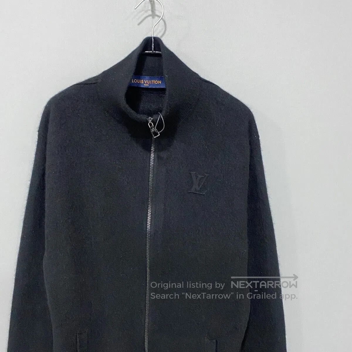 Louis Vuitton Louis Vuitton Black Zip Knit Jacket 4L. Size US XL / EU 56 / 4 - 2 Thumbnail