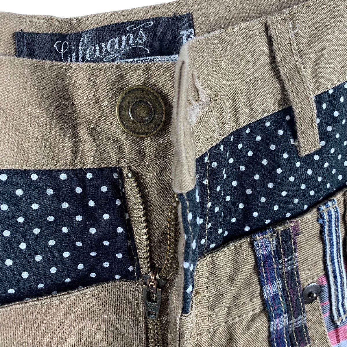 Japanese Brand GILLEVANS Double waist zipper bondage punk design pants Size 28" / US 6 / IT 42 - 13 Thumbnail
