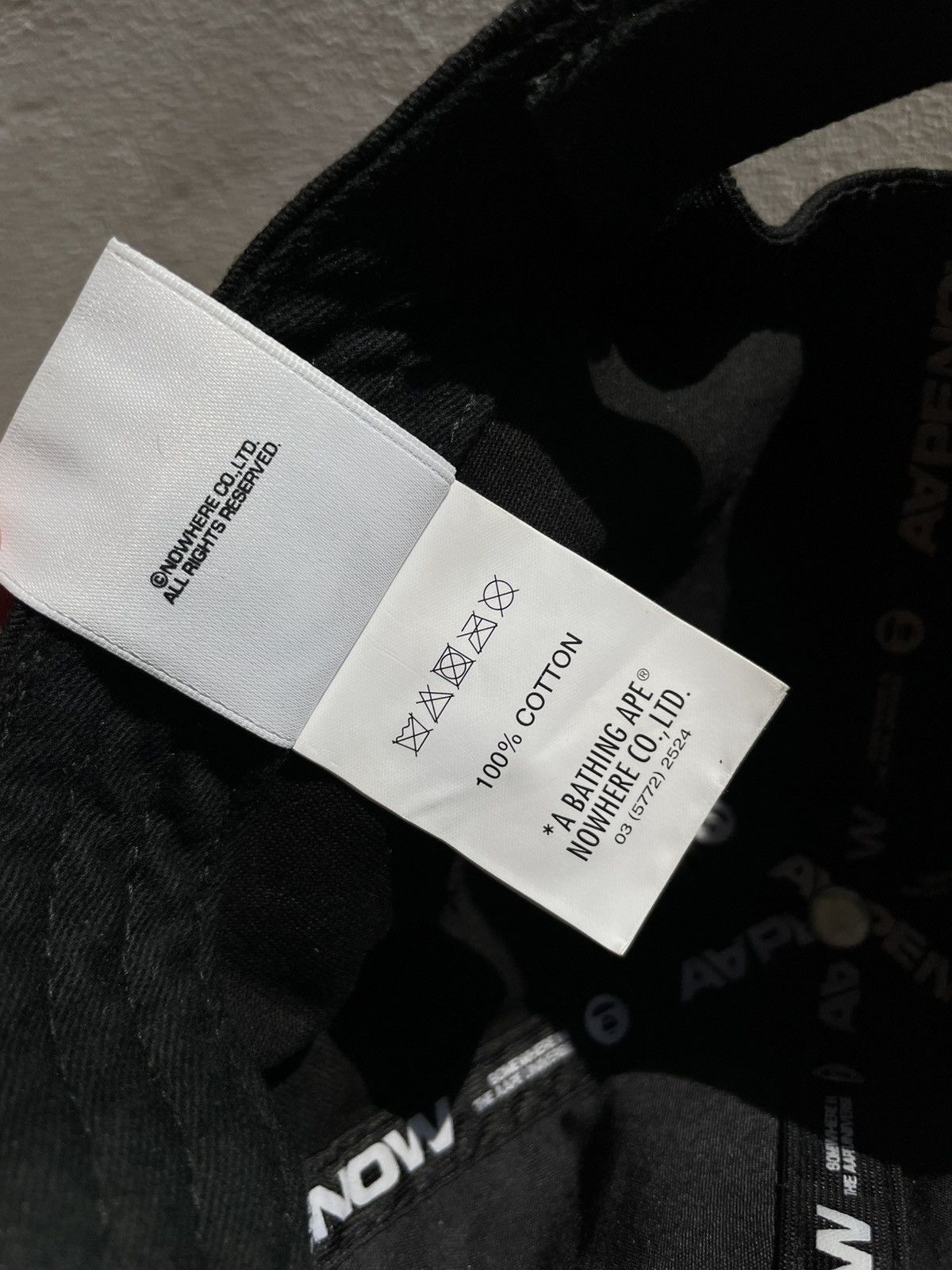 Aape Aape by A Bathing Ape Black Hat Cap Size ONE SIZE - 13 Thumbnail