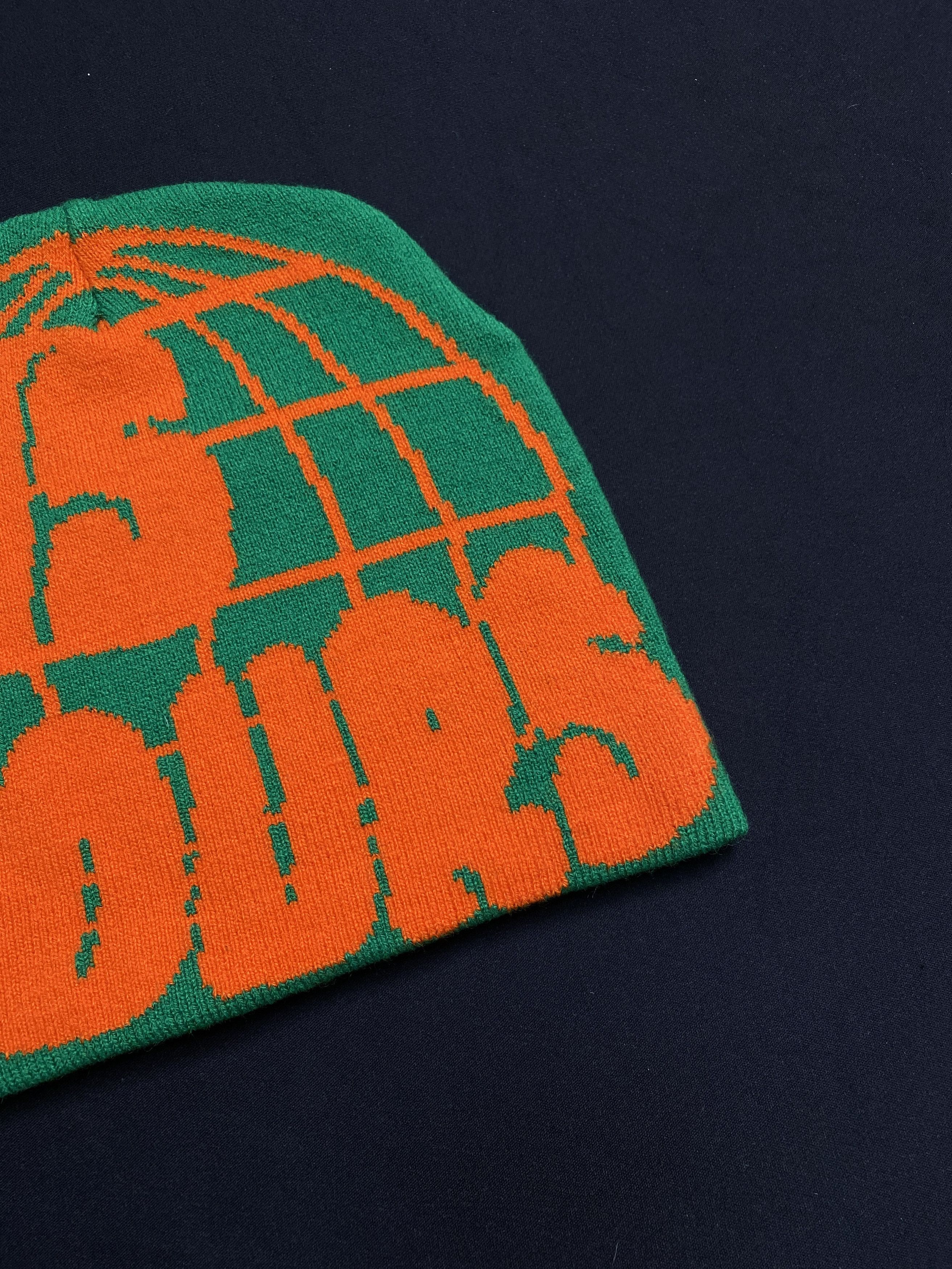 Japanese Brand Deadstock The World is Yours No Cuff Knit Black Beanie OS Size ONE SIZE - 2 Thumbnail