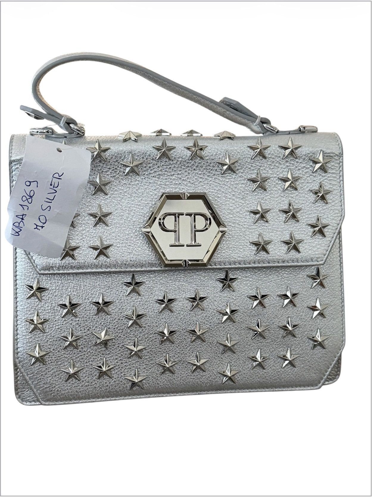 Philipp Plein Philipp Plein Silver Star Stud Crossbody Bag Size ONE SIZE - 3 Thumbnail