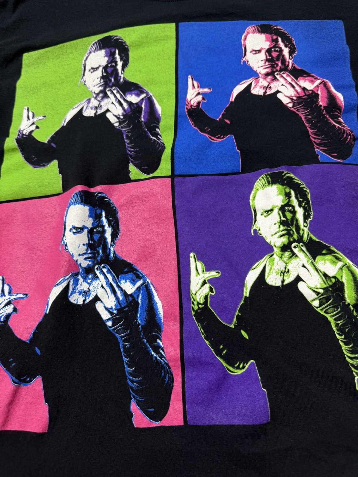WWE TNA IMPACT Wrestling Jeff Hardy T Shirt Y2K Size US M / EU 48-50 / 2 - 4 Thumbnail
