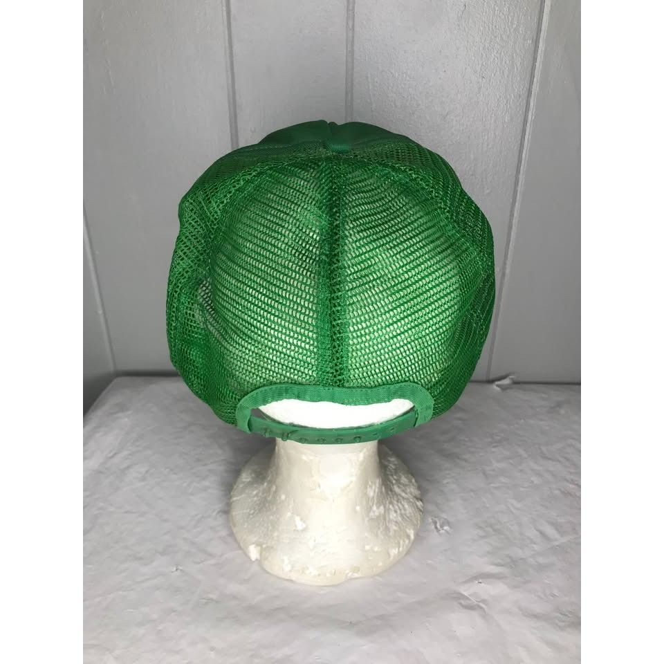Vintage Vintage Office Bar Leaf Trucker Mesh rope snapback hat cap Size ONE SIZE - 3 Thumbnail