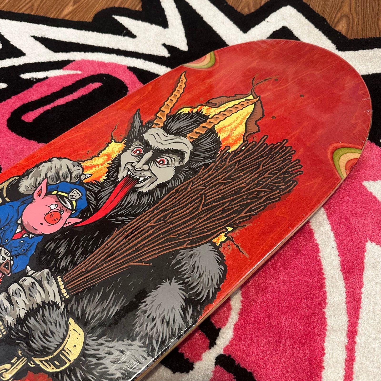 StrangeLove Skateboards StrangeLove Skateboards Krampus Deck –Size 10.5 –Hand Signed Size ONE SIZE - 4 Thumbnail