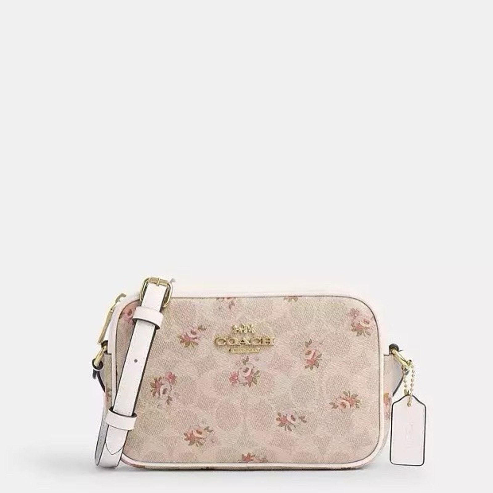 Coach NWT Coach Mini Jamie Camera Bag Signature Floral CBA86 Size ONE SIZE - 5 Thumbnail