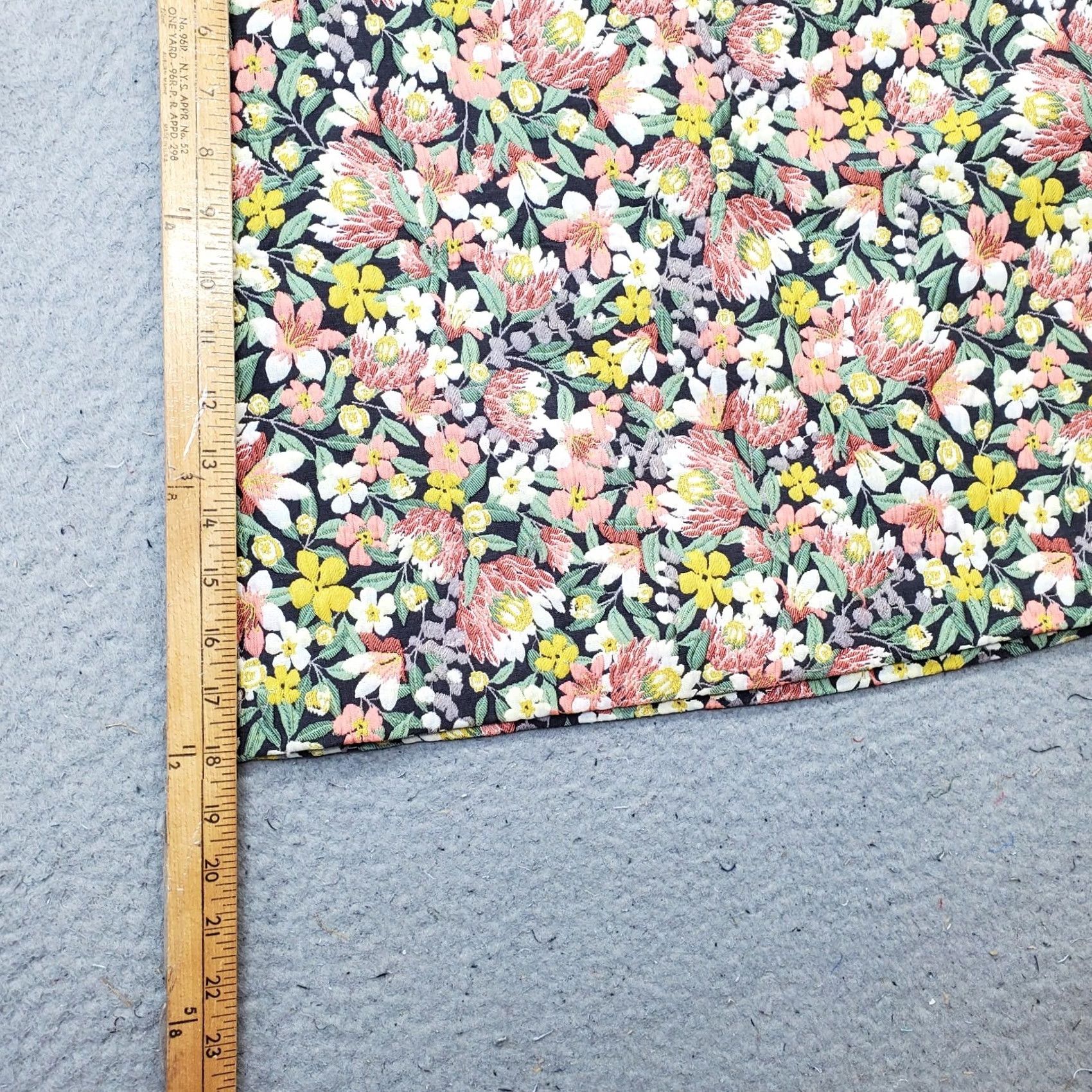 Loft LOFT A-Line Skirt Womens Size 6 Multi Floral Lined Stretch Mini Side Zip Size 28" / US 6 / IT 42 - 3 Thumbnail
