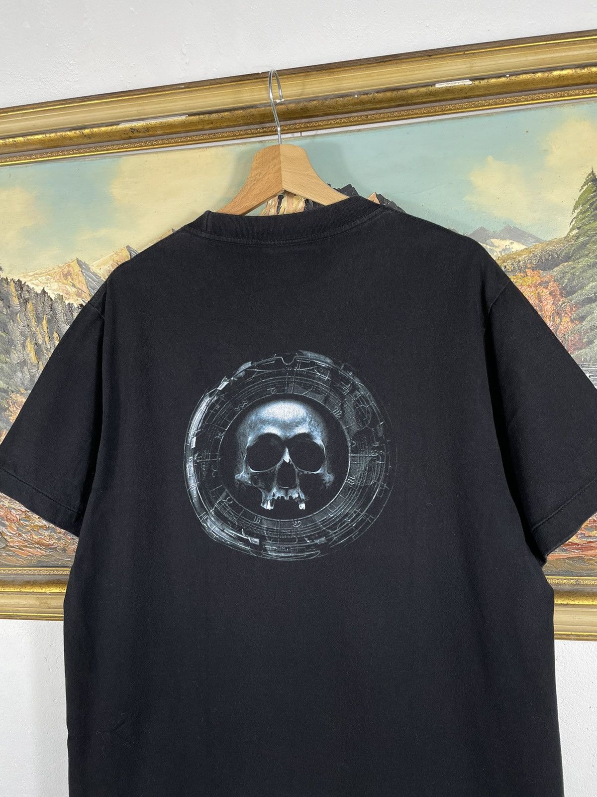 Band Tees × Vintage Vintage Retro 90s Dimmu Borgir t shirt Tee Metal Rock Band Size US L / EU 52-54 / 3 - 8 Thumbnail