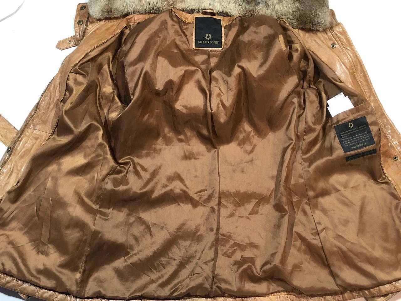 Milestone Milestone Autumn/Winter Leather Jacket Wooman Size M / US 6-8 / IT 42-44 - 18 Thumbnail