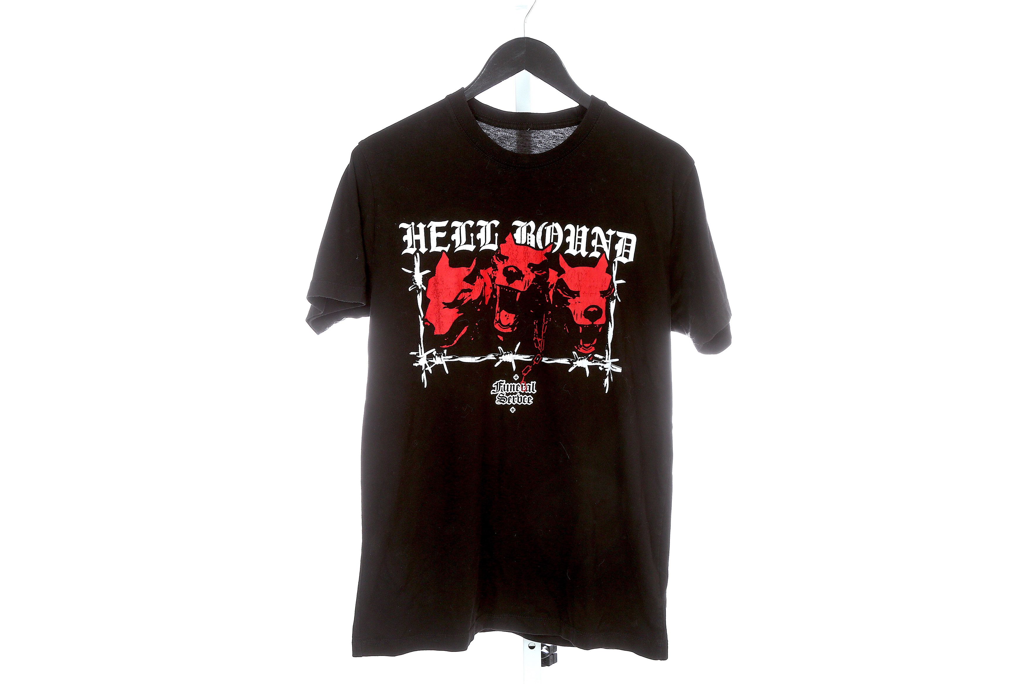 Goth Money × Rap Tees FuneralServce Hellhound Tee Size US M / EU 48-50 / 2 - 1 Thumbnail