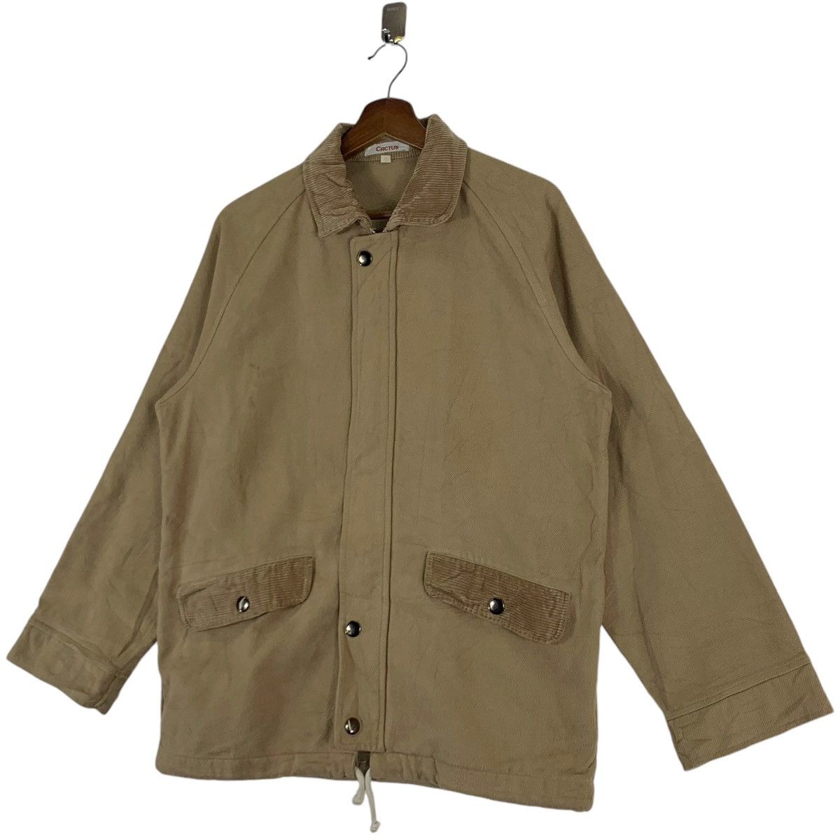 Designer × Japanese Brand × Vintage VINTAGE CACTUS BRAND COTTON BROWN JACKET Size US M / EU 48-50 / 2 - 2 Thumbnail