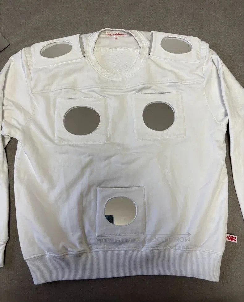 Walter Van Beirendonck Walter van Beirendonck Mirror Detail Sweatshirt. Size US M / EU 48-50 / 2 - 8 Thumbnail