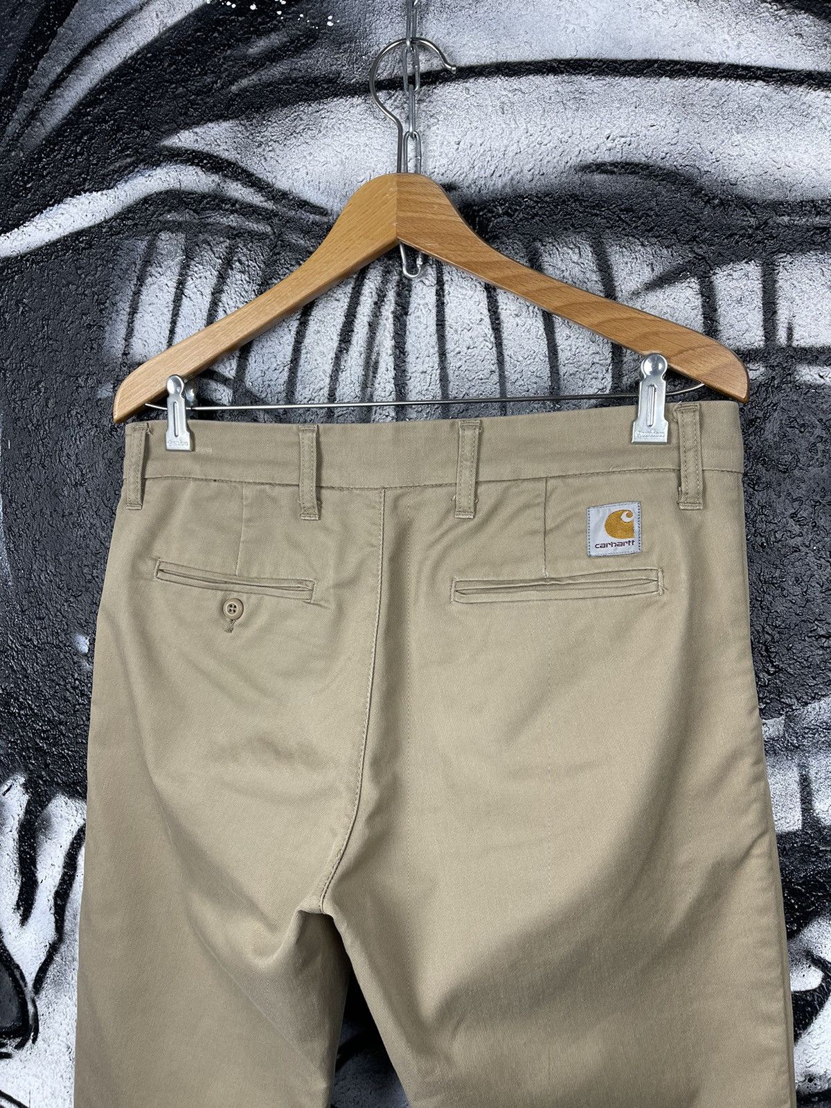 Carhartt Carhartt Vintage Beige Sid Pants Men’s Size W33 L32 Size US 33 - 10 Thumbnail