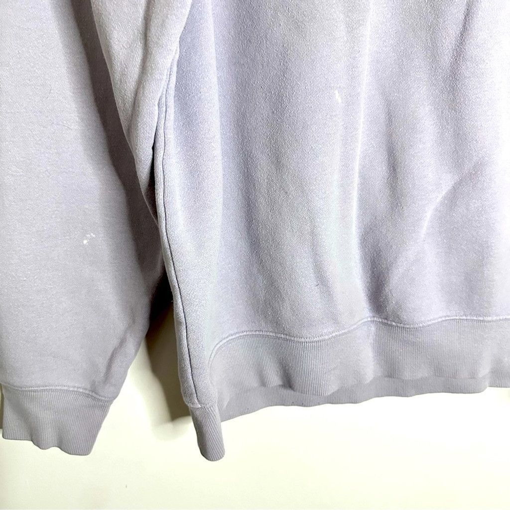 Aritzia Aritzia TNA Crew Neck Relaxed Sweatshirt Lavender Sz Medium Size M / US 6-8 / IT 42-44 - 4 Thumbnail