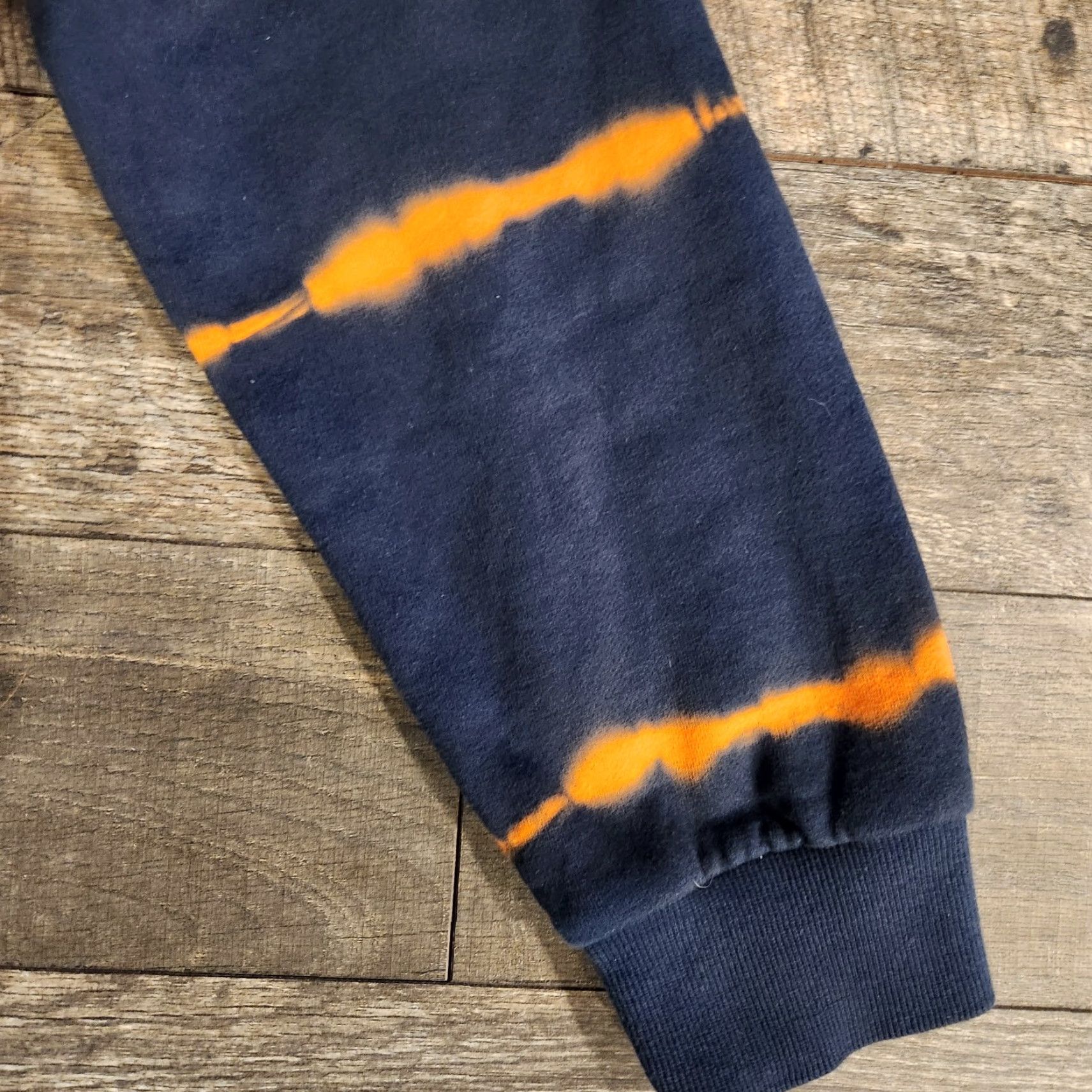 Vintage Barstool Sports Hoodie Mens XL Chicago Striped Pullover Blue Orange Da Bears Size US XL / EU 56 / 4 - 3 Thumbnail