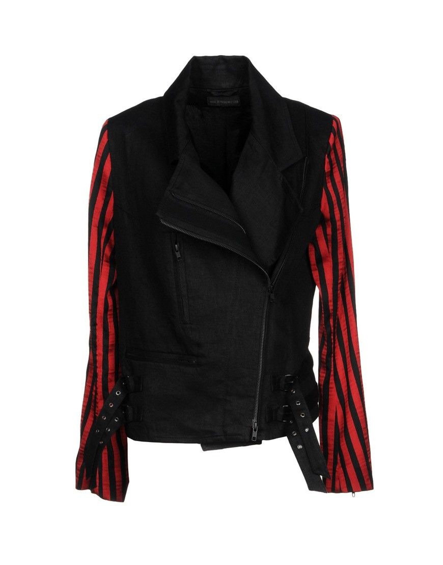 Ann Demeulemeester ann demeulemeester Wainwright RUBYBLACK biker jacket Size XS / US 0-2 / IT 36-38 - 11 Thumbnail