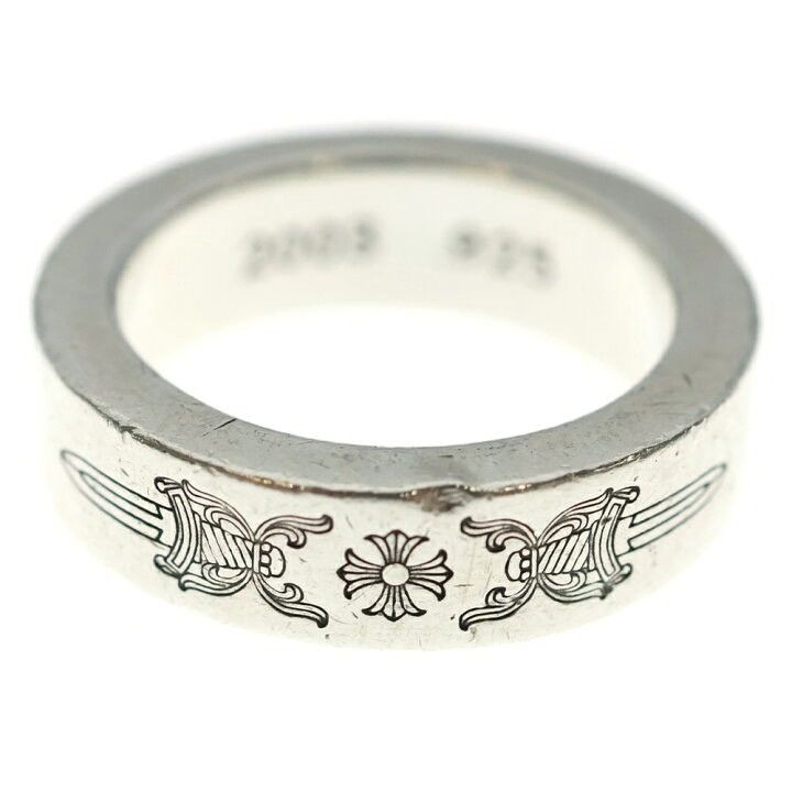 Chrome Hearts size 7 CHROME HEARTS 6mm SPACER DAGGER RING SILVER Size ONE SIZE - 6 Thumbnail
