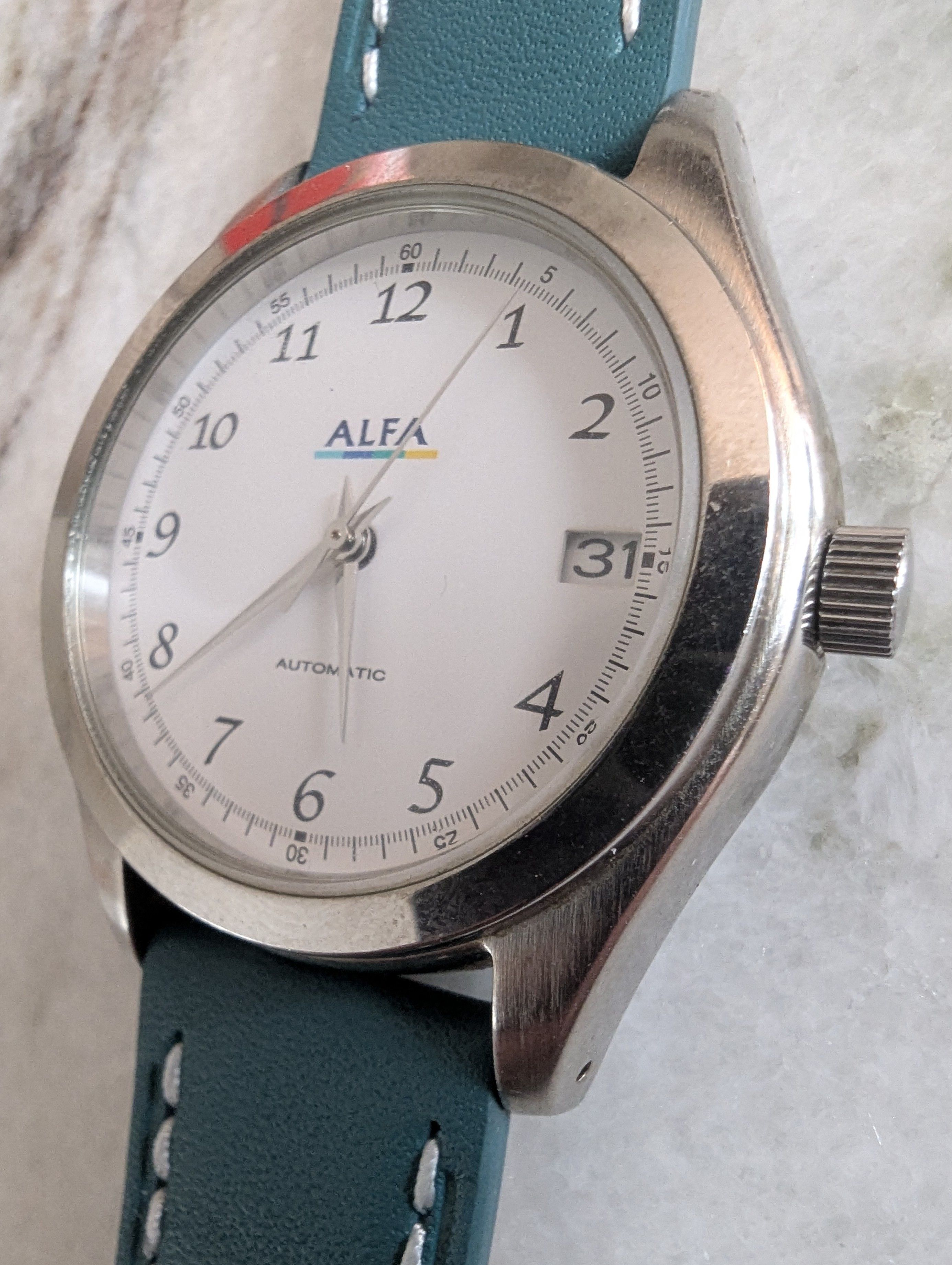 Seiko Seiko Instruments ALFA Automatic Y675-0030 Watch Size 36 - 4 Thumbnail