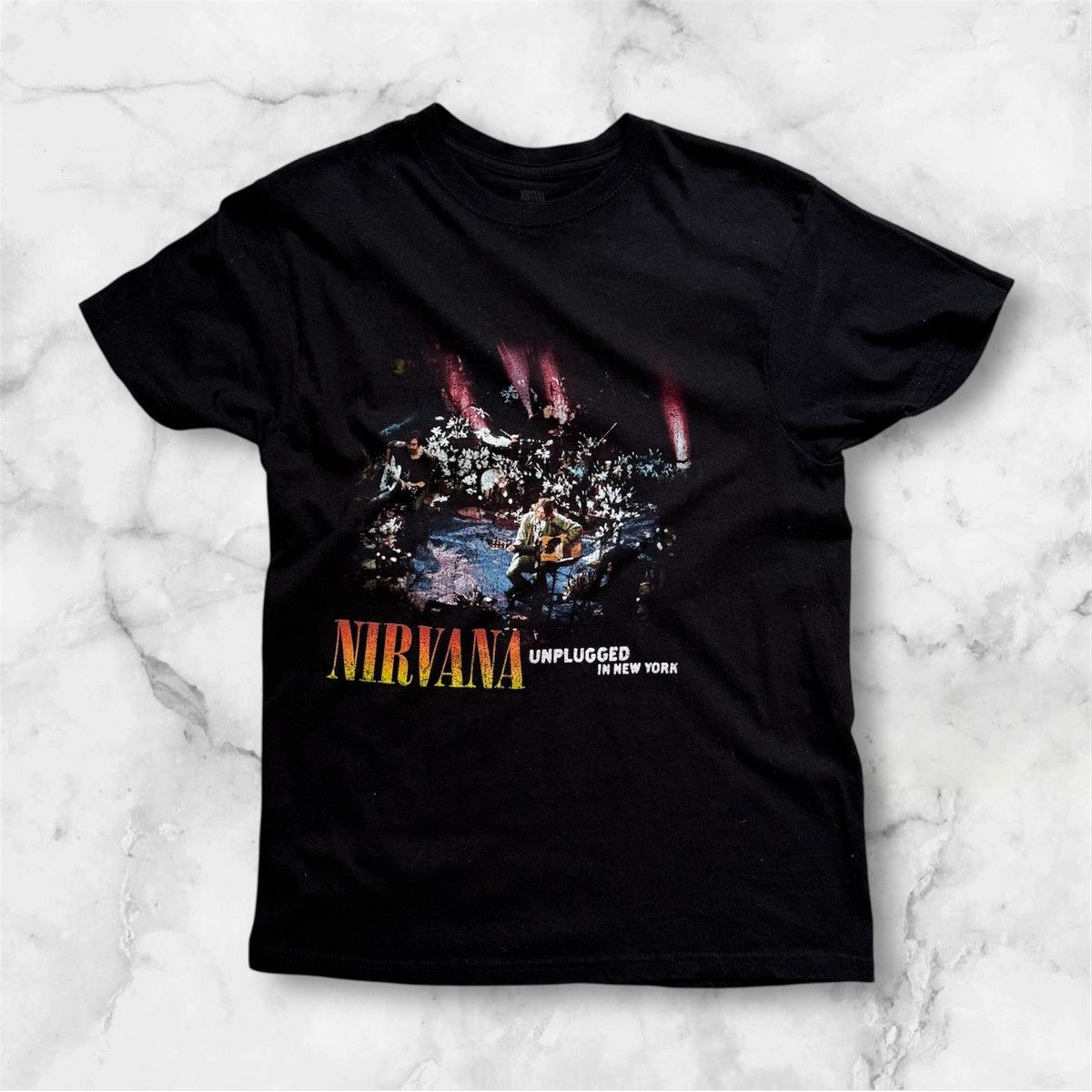 Band Tees × Nirvana × Unplugged Museum Nirvana Unplugged In New York T-Shirt Size US M / EU 48-50 / 2 - 1 Thumbnail