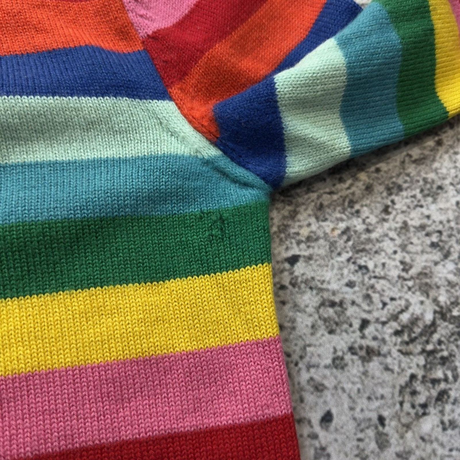 Saint Laurent Paris Saint Laurent Paris Hedi Slimane AW15 Rainbow Stripe Sweater Size US M / EU 48-50 / 2 - 12 Thumbnail