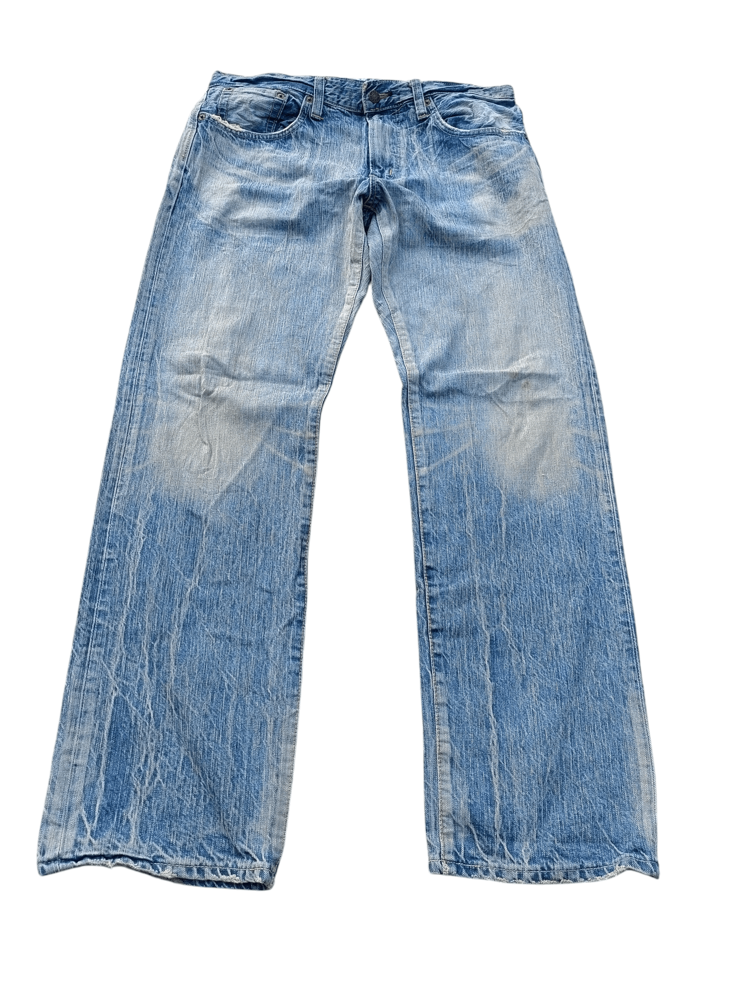 Edwin VINTAGE Edwin 504 Acid Wash Faded Rare Denim Size US 34 / EU 50 - 1 Thumbnail