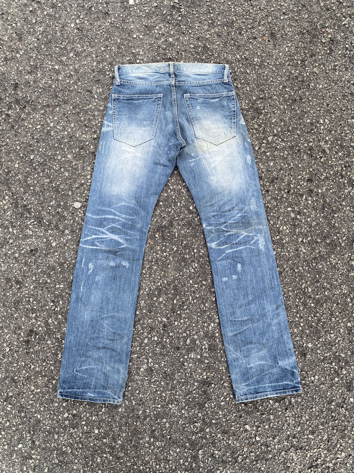 Japanese Brand Japanese Brand Semantics Design Distressed Denim Size US 29 - 2 Thumbnail
