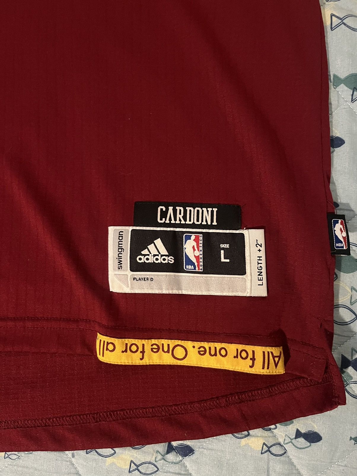 Renzo Cardoni CAVS LEBRON SNAKESKIN JERSEY Size US L / EU 52-54 / 3 - 3 Thumbnail