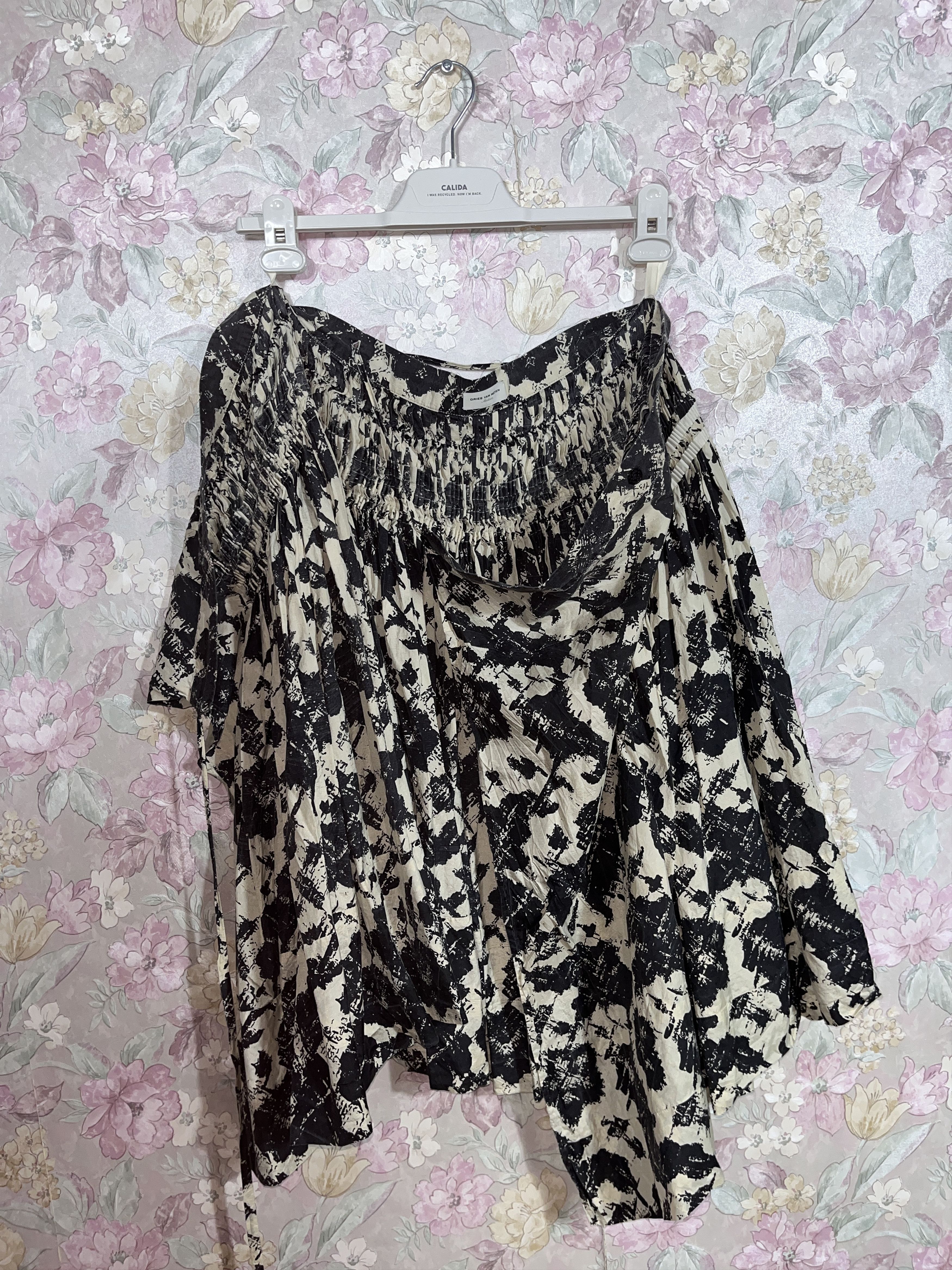 Dries Van Noten Rare Dries Van Noten Silk Skirt Size Medium Japanese Size 28" / US 6 / IT 42 - 6 Thumbnail