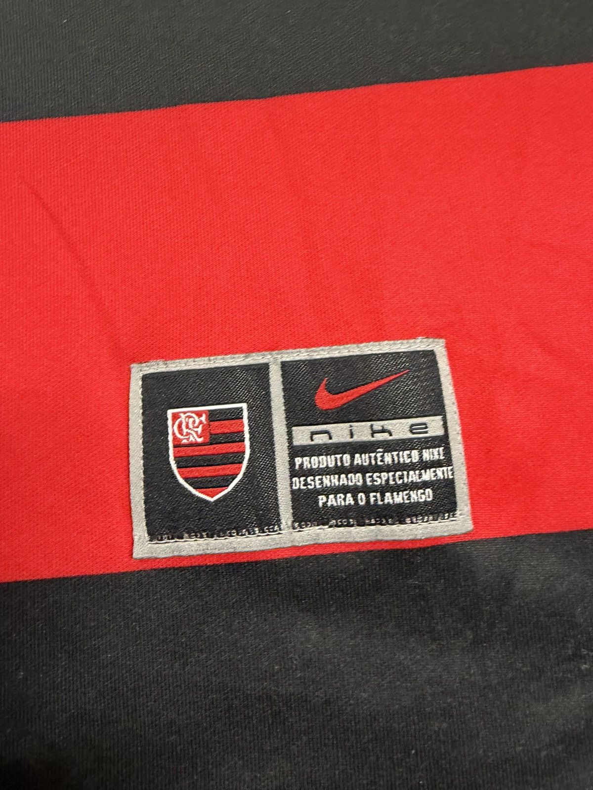 Nike 2002/04 Flamengo Home 10 Petrobras Soccer Jersey Size US XL / EU 56 / 4 - 9 Thumbnail