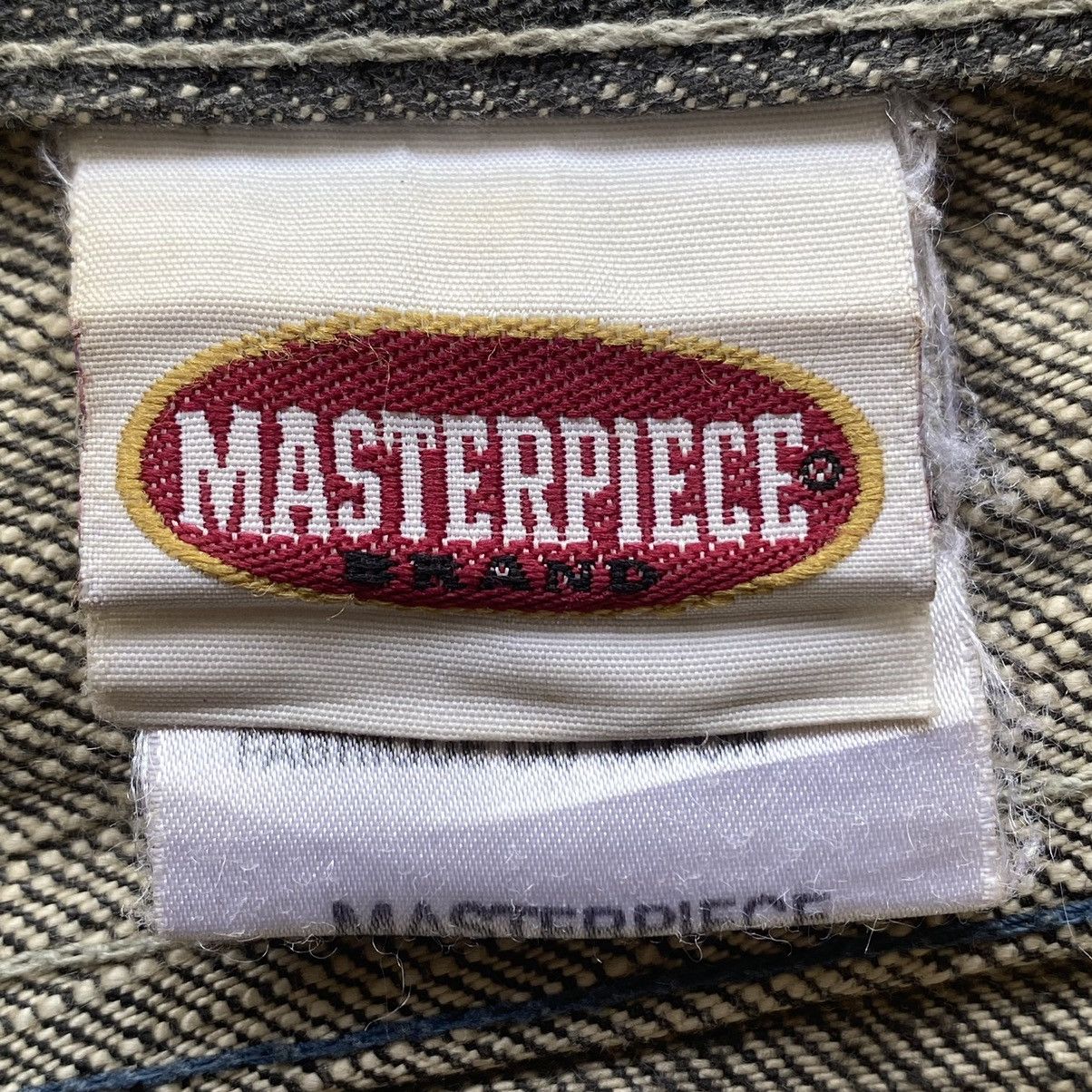 Japanese Brand × MasterPiece Hectic denim baggy Size US 36 / EU 52 - 8 Thumbnail