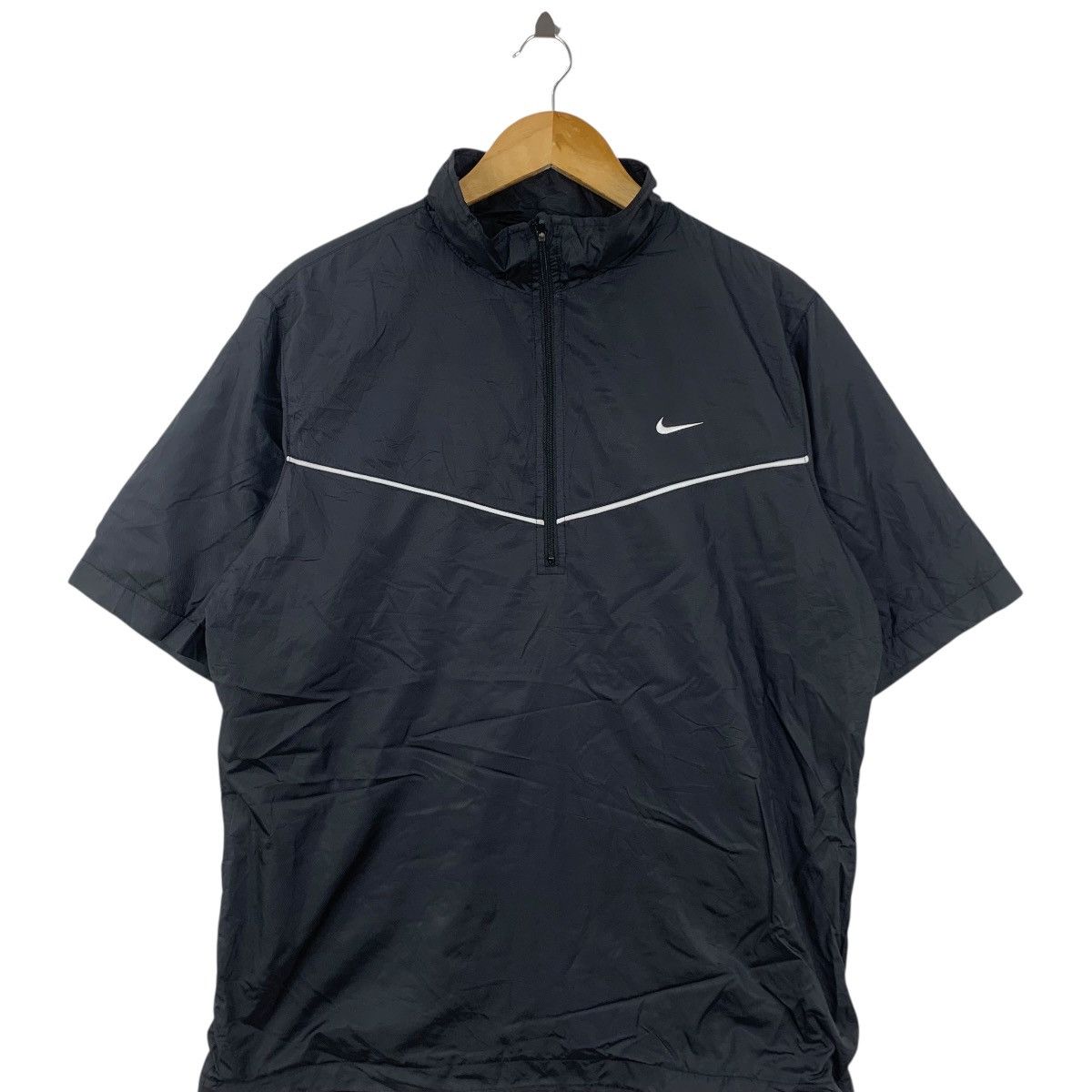 Nike NIKE GOLF COLLECTION Embroidered Swoosh Logo Half Zipper Size US L / EU 52-54 / 3 - 5 Thumbnail