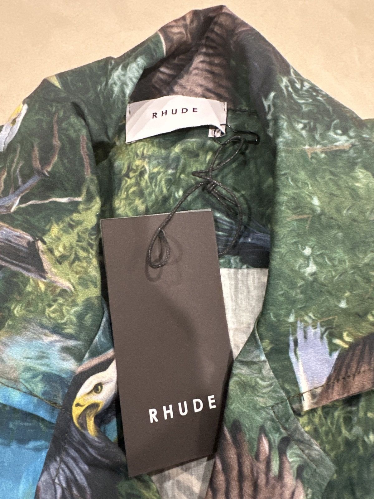 Rhude Rhude Powered by dreams Hawaiian shirt Sz M NWT Size US M / EU 48-50 / 2 - 3 Thumbnail