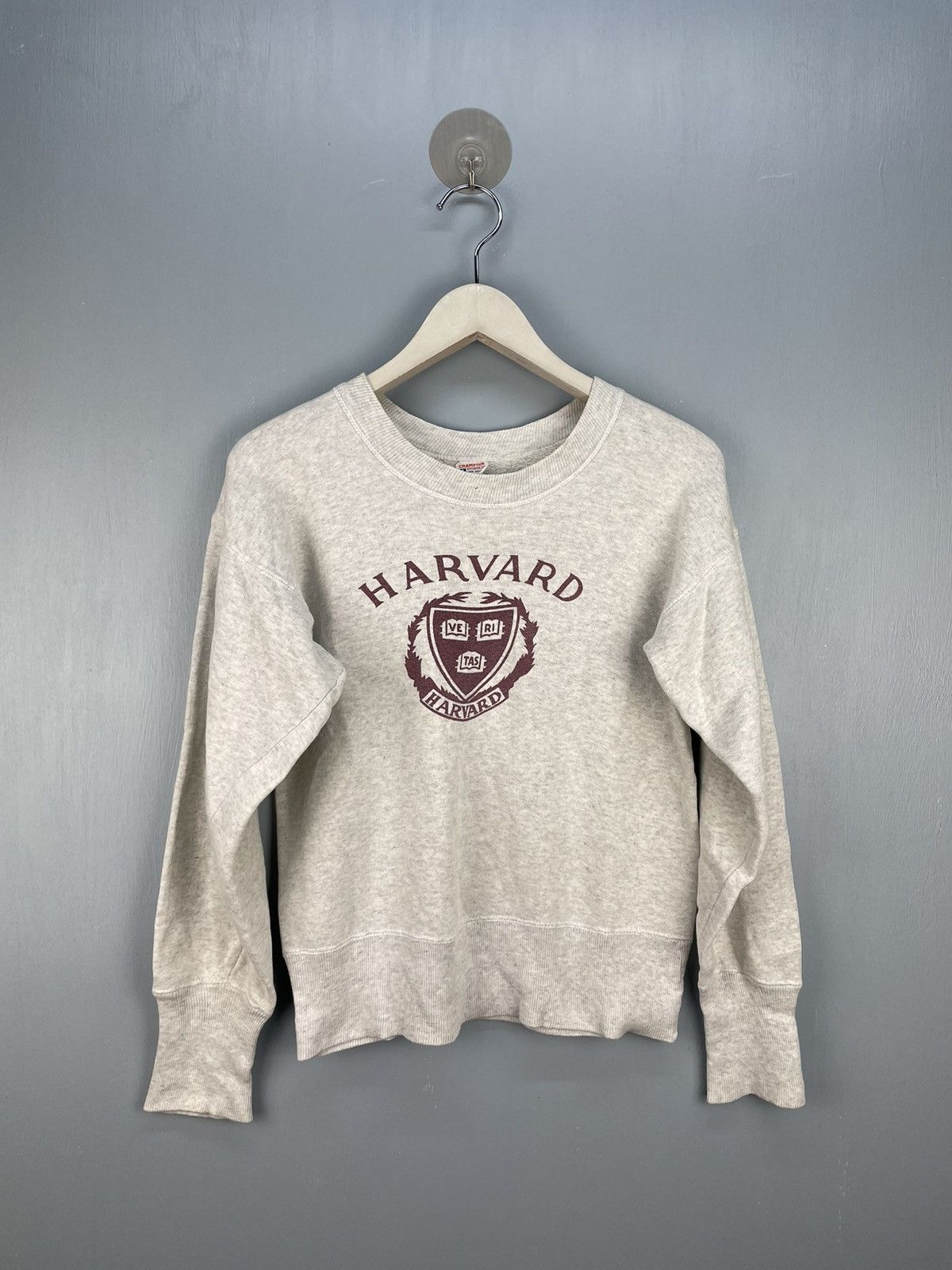 American College Champion Vintage Vtg 50s Harvard University Champion running man sweatshirt Grailed