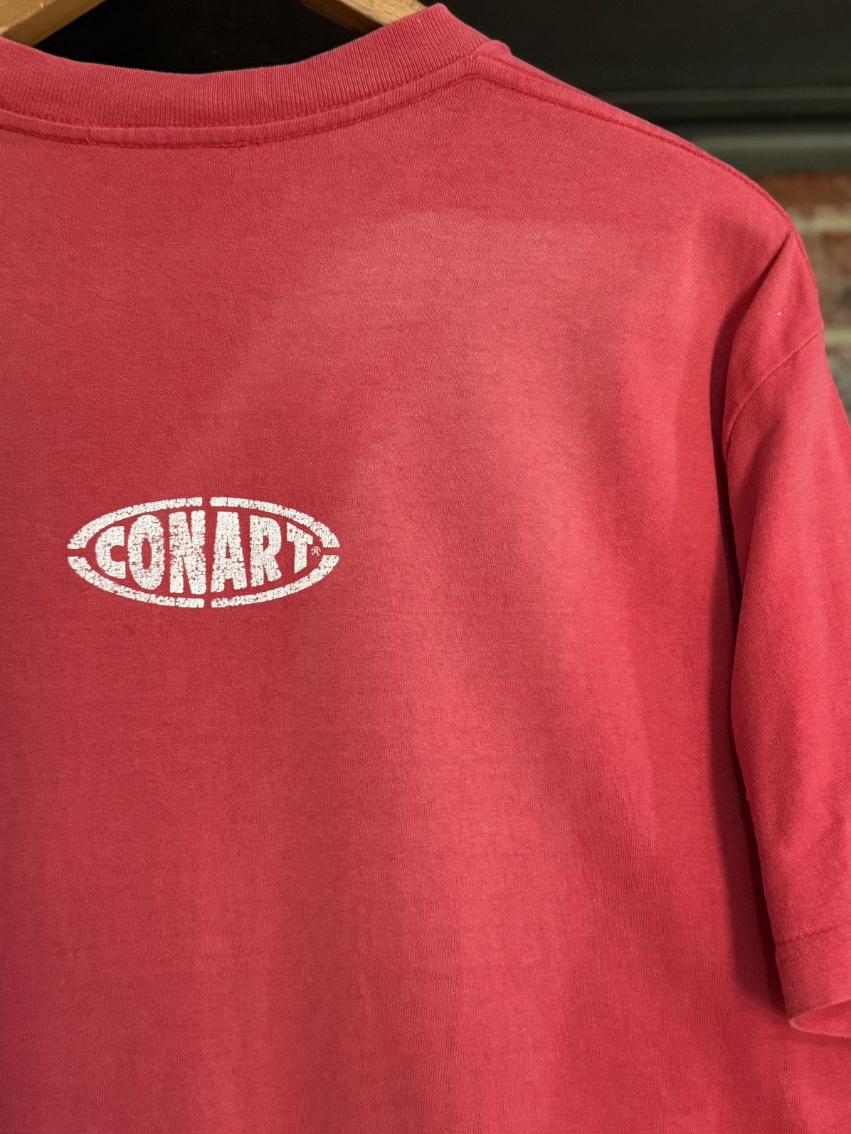 Rap Tees Thrashed Vintage 90s Conart The World Is Yours Sun Faded Tee Size US L / EU 52-54 / 3 - 10 Thumbnail