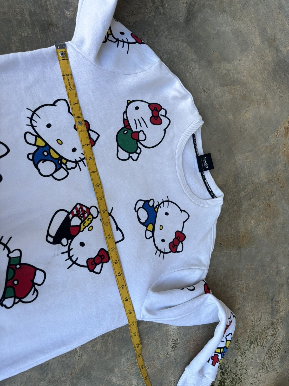 Hysteric Glamour Y2k Hello Kitty Full Print Unisex Sweatshirts Size S / US 4 / IT 40 - 11 Thumbnail