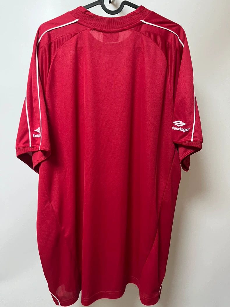 Balenciaga Balenciaga Colored Red Manchester United Jersey Short Slee Size US S / EU 44-46 / 1 - 5 Thumbnail