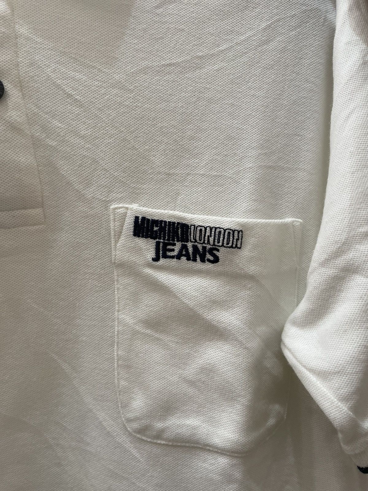 Michiko Koshino London Michigan London Jeans Polo - Made in Japan Vintage Size US M / EU 48-50 / 2 - 4 Thumbnail