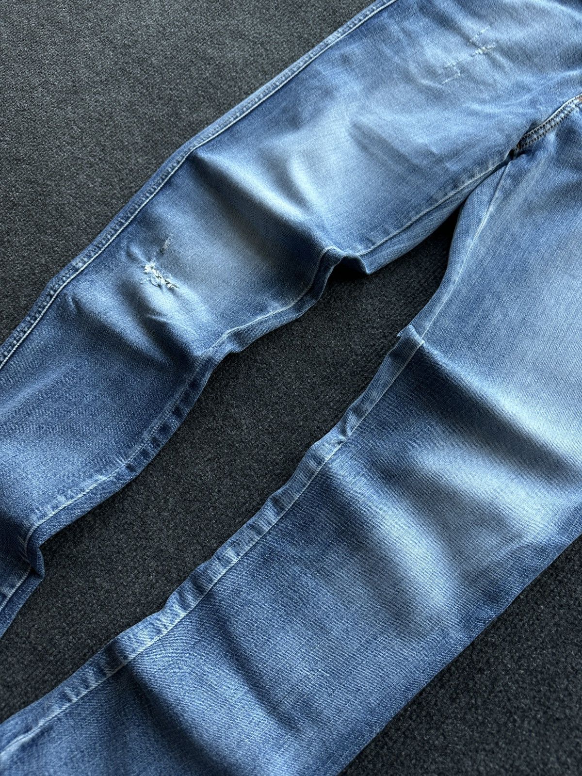 Diesel 🚨 DIESEL AVANT GARDE GOTHIC WOMEN JEANS LOGO IFSIXWASNINE Size 28" / US 6 / IT 42 - 4 Thumbnail