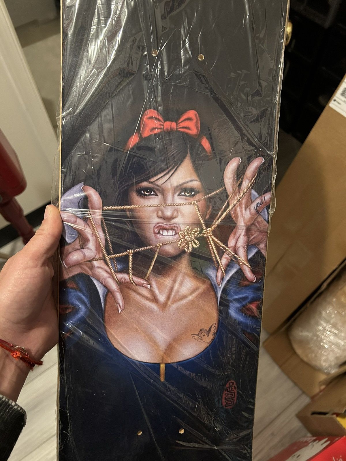 Designer Snow White F*CK skate deck Size ONE SIZE - 1 Thumbnail