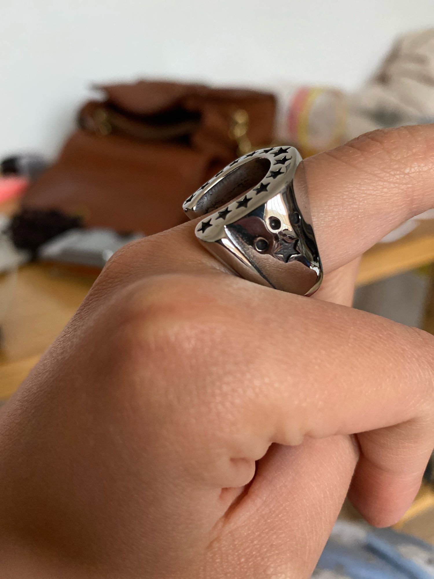 Other Horseshoe U-shaped Star Ring Size ONE SIZE - 3 Thumbnail
