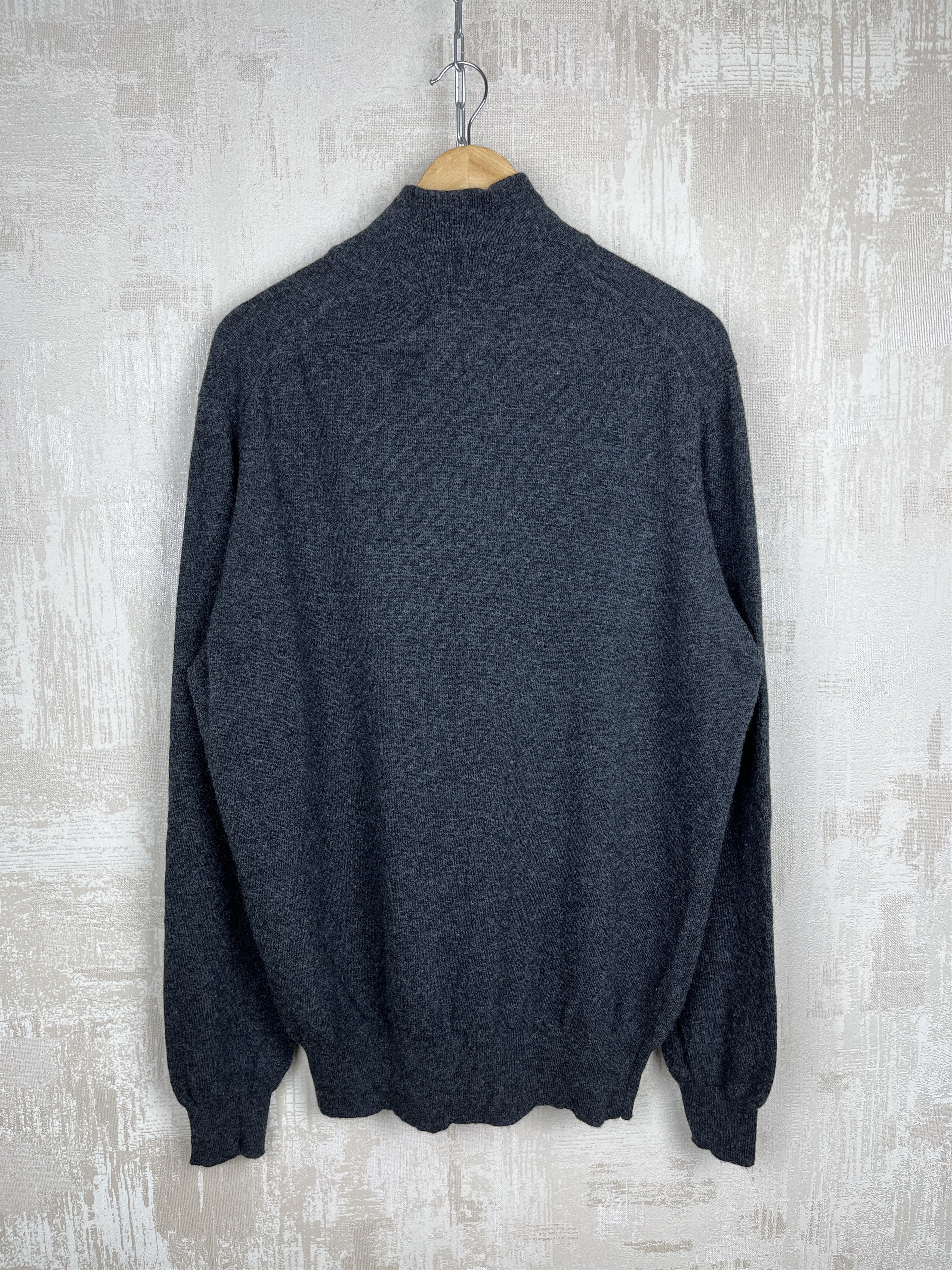 Scott & Charters Scott & Charters Half Zip Wool Sweater Made in Scotland Size US XL / EU 56 / 4 - 18 Thumbnail